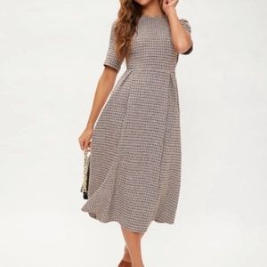 Midi Tweed dress